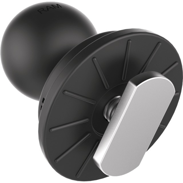 Base Ronde avec UNE Fixation T en Acier Inoxydable Boule B référence fournisseur 31528057